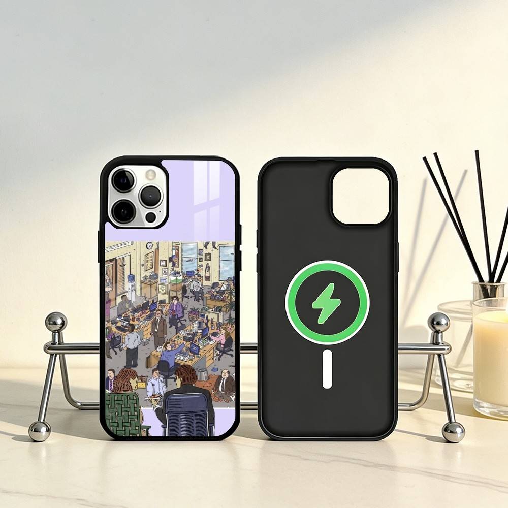 The O-Offices Hot Tv Show Phone Case For iPhone17,16,15,14,13,12,11 Plus,Pro Max Magnetic For Magsafe Wireless Charging