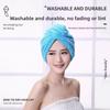 Ultra Absorbent Thiened Hair Drng Cap Women's ampoo Cap Qui Dry Bath Cap Towel Headscarf Coral Fce Home Textile