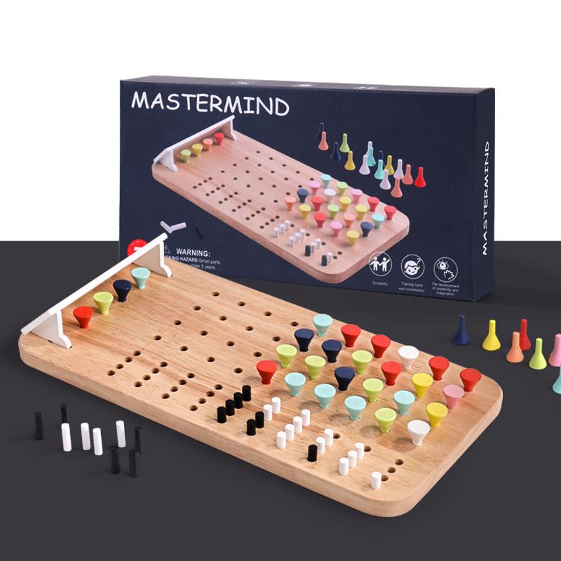 Toy Infant Educational With Wooden Logic Blocks For Cognitive Development Gift