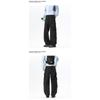 Men Vintage Crinkled Loose Outdoor Functional Hiking Cargo Paratrooper Pants