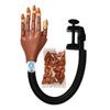 Detachable Nail Training Hand Model Magnetic Base Realistic Manicure Practice Tool Compact ABS