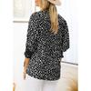 Women's New Summer Loose Printed Short-sleeved Round Neck Chiffon Shirt for Women