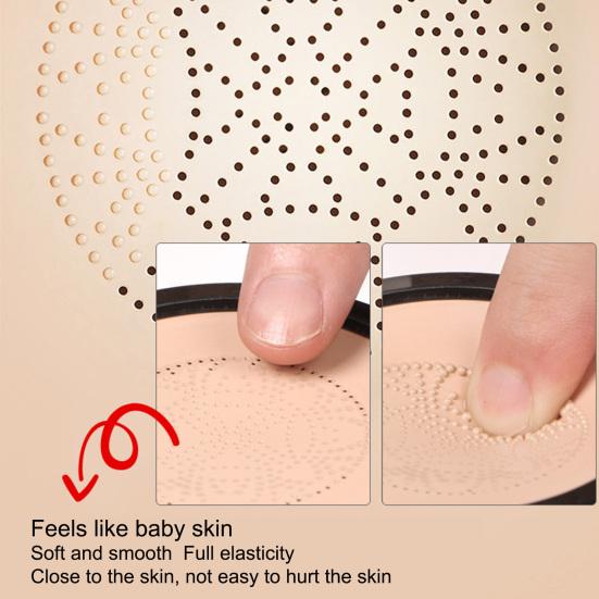 20g Foundation Base Cream Long Lasting Oil-control Compact Small Mushroom Head Cushion Foundation for Wedding