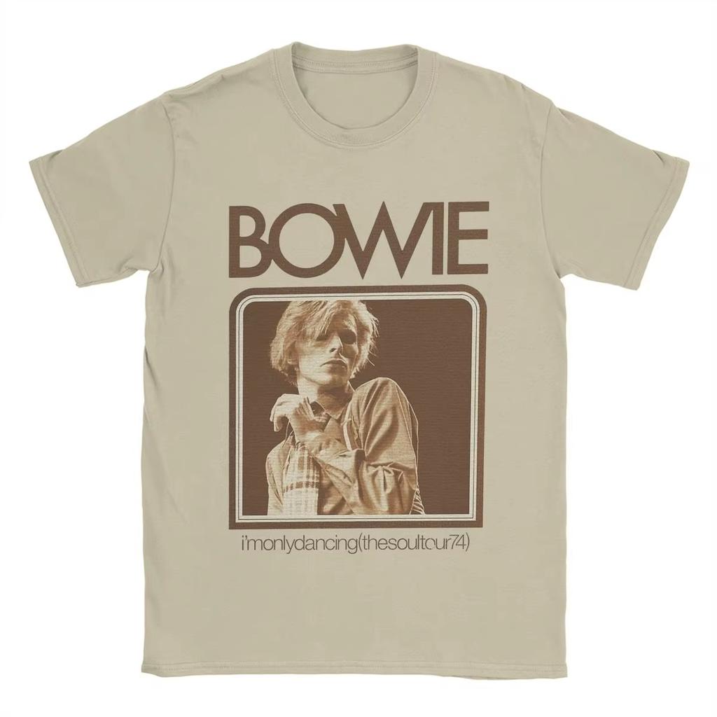 Davids Bowied Herren T-Shirt Neuheit T-Shirts Kurzarm Rundhals T-Shirts Reine Baumwolle 4XL Oberteile