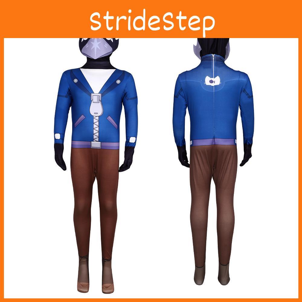 Stars Brawl Cosplay Game Character Roleplaying Costume Halloween Jumpsuit