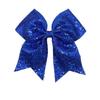 Fermacapelli a coda di rondine con paillettes ricamate per bambini, per cheerleading