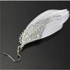 Angel Wings Feather Earrings: Fashionable Changeable Ornaments with a European-American Flair