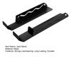 2Pcs Floor Jack Stand Rack Wall Mount Organizer Strong Load-bearing Easy To Install Hydraulic Trolley Jack Holder Storage Brackets