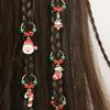 6/10/26/46pcs Headwear Party Mixed Hair Rings Set Hair Braiding Halloween Braid Hair Clips  Men