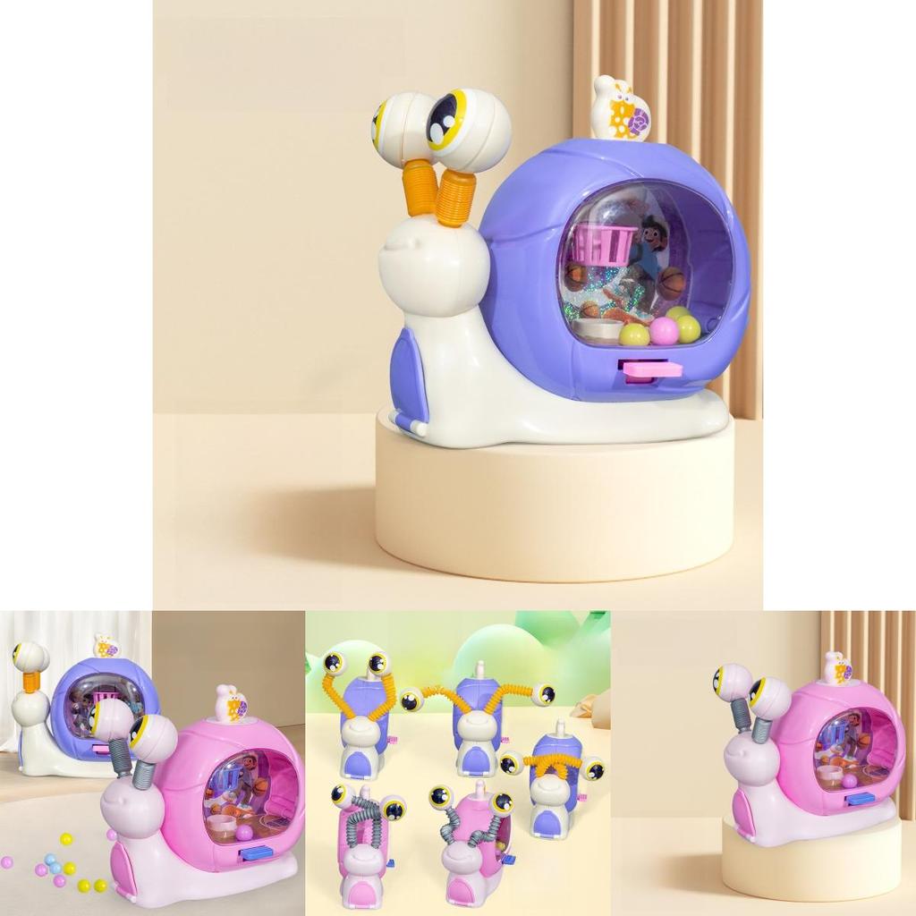 Childrens Puzzle Toy Plastic Snail Shooting Game For Handeye Coordination And Fun Play