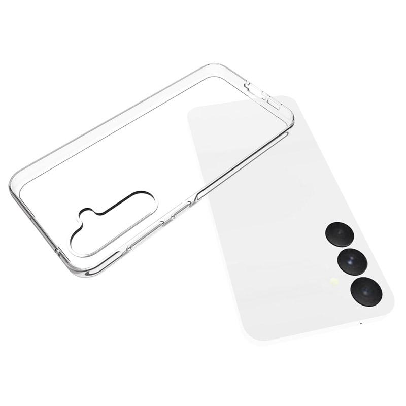 For Samsung Galaxy A55 5G TPU Case Watermark-Free Glossy Phone Cover HD Clear