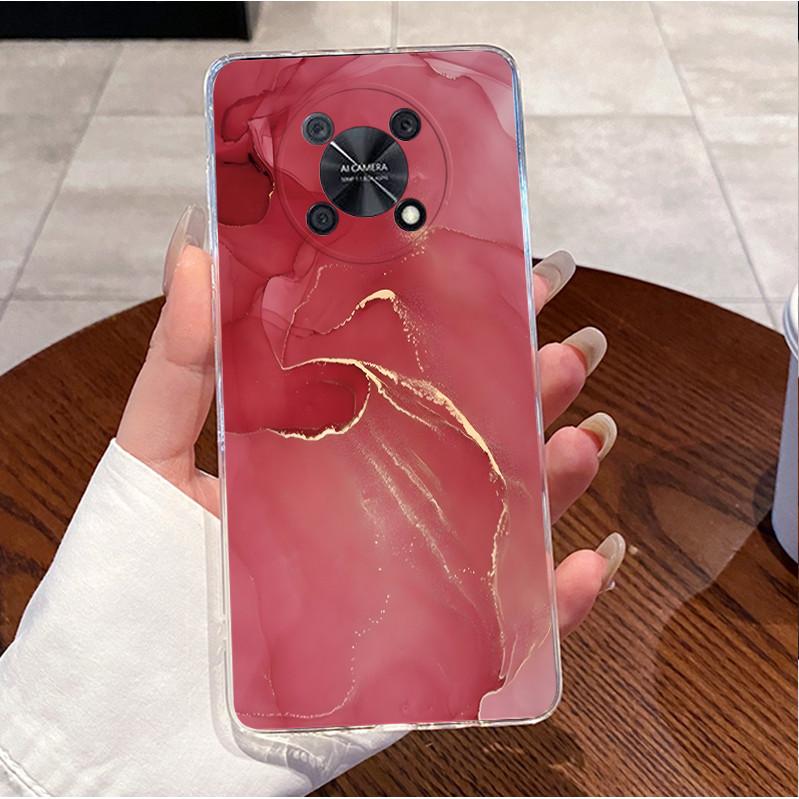 Case for Huawei novaY90 nova Y90 Casing CTR-LX2 LX1 LX3 Cover Clear Soft Silicone TPU Luxury Love Heart Rabbit Funny Phone Case