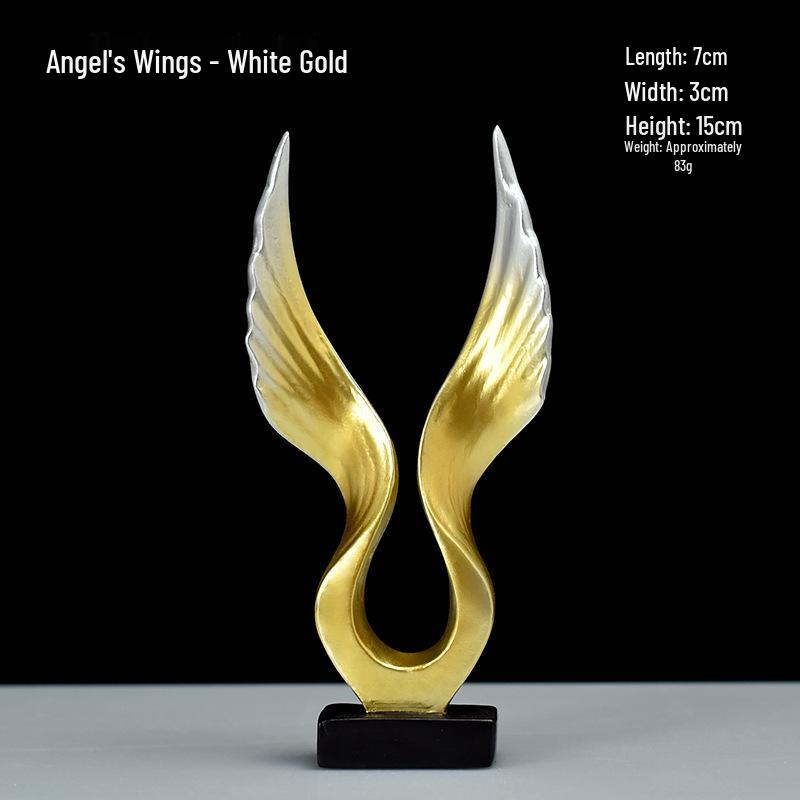Nordic Mini Roc Wings Ornament - Modern Living Room & Study Decor