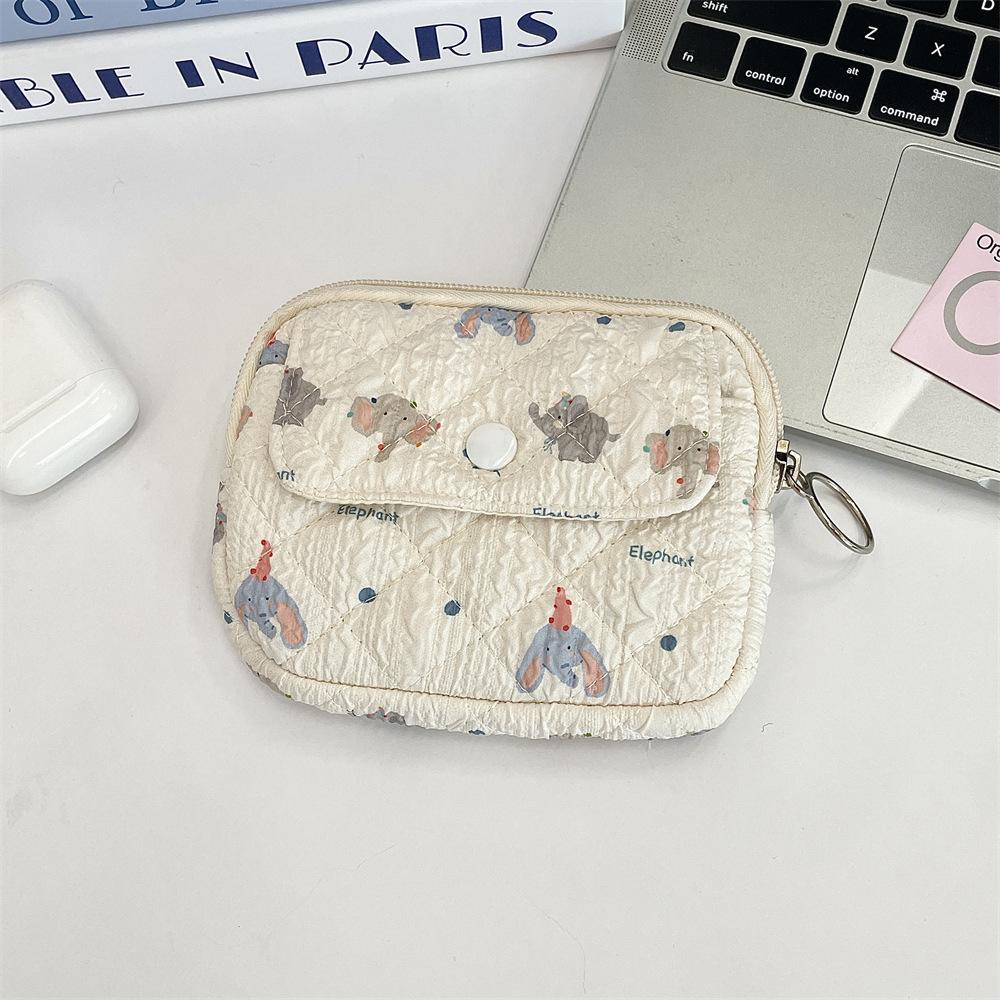 Cute Cartoon Small Travel Cosmetic Lipstick Earphone Card Portable Storage Bag Purse Women Gift Pouch In Make Up Bags Organizer