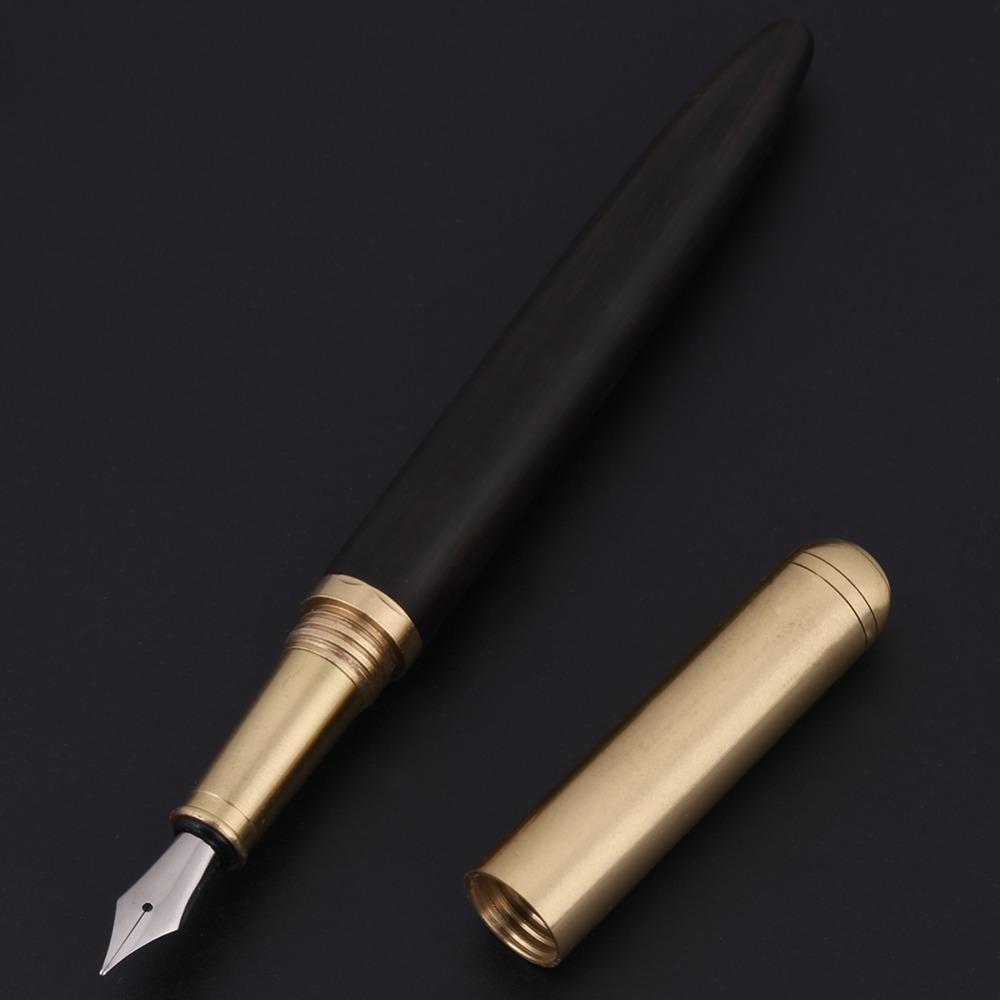 Rose Wood/Wenge/Black Wood Pen Wooden Wooden Fountain Pen Stationery Business Pen  Office Supplies Black Wood