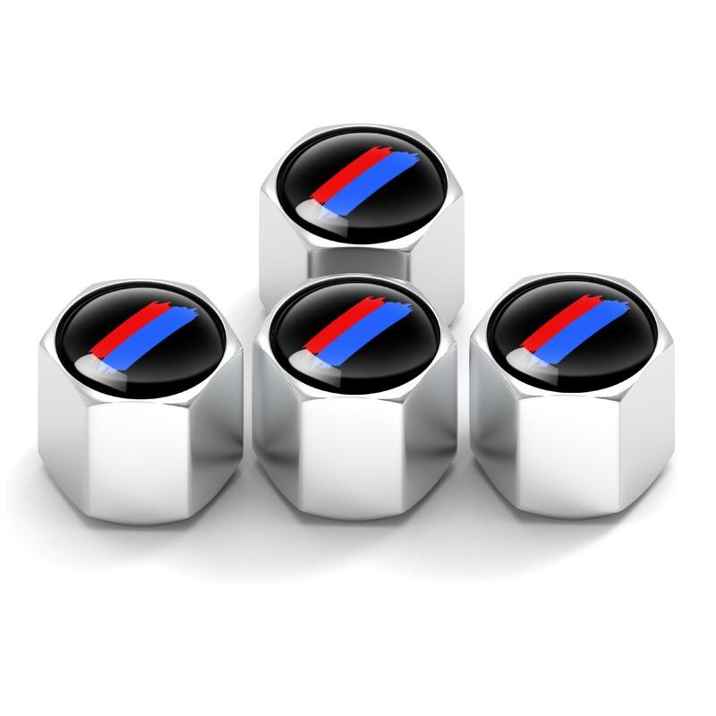 

4PCS Universal Alloy Car Tire Wheel Rims Stem Air Valve Cap Cover For BMW SUBARU TOYOTA Chevrolet Mercedes Benz Volkswagen