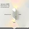 LED Spiral Double-Head Outdoor Wall Lamp, Waterproof Up/Down Light for Courtyard or Balcony