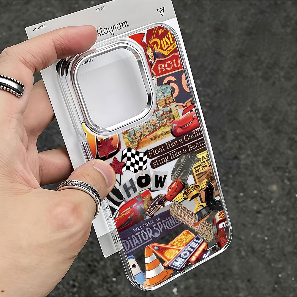 Auta L-Blesk McQueen Pouzdro na telefon Pro Google Pixel 10 9 8 7 8A 9A XL Pro 4G 5G Průhledný Měkký Silikon TPU Zadní kryt