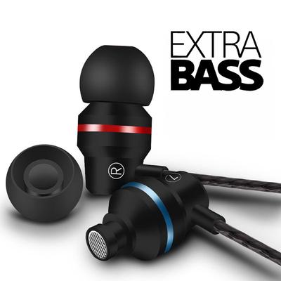 Wired Earphones Earbuds Headphones 3.5mm In Ear Earphone Earpiece With Mic Stereo Headset