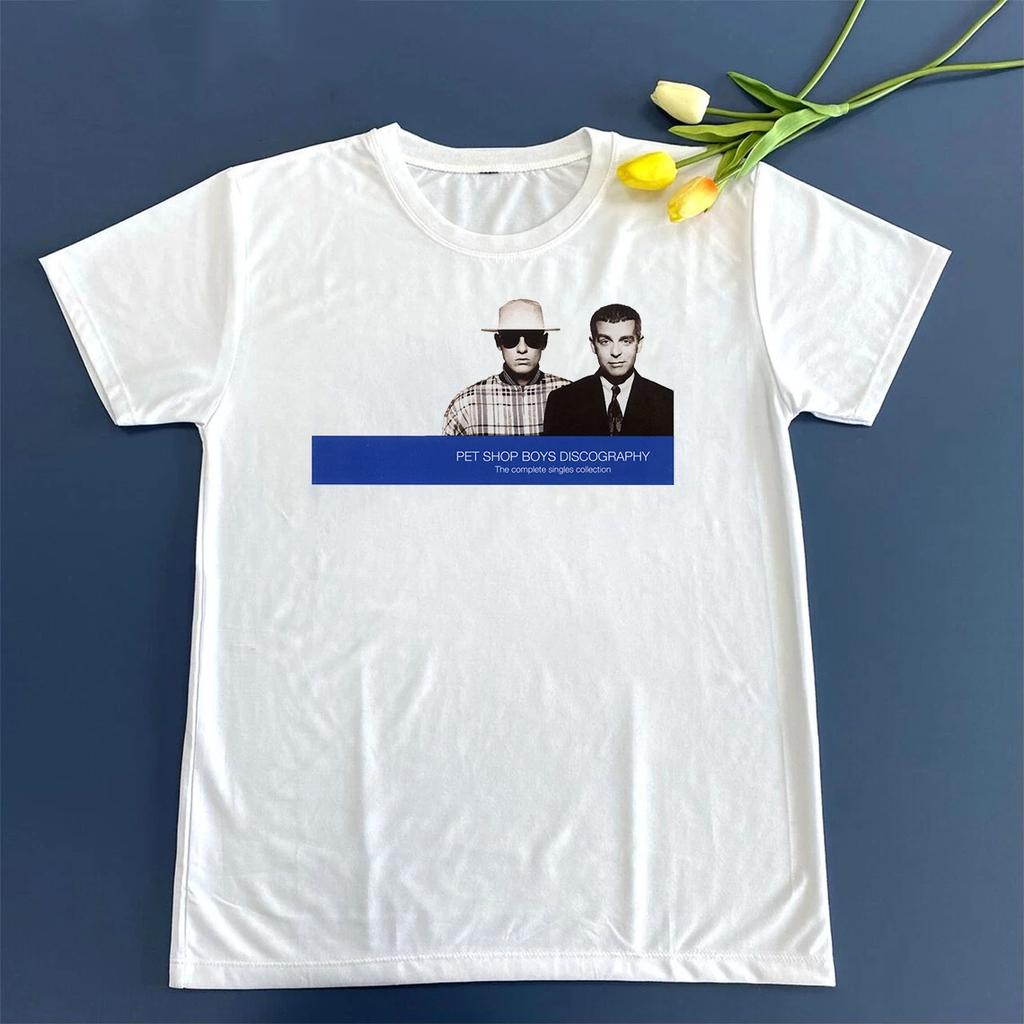 Pet Shop Boys Diskografie Die Kompletten Singles T-Shirt Volle Größe S-5XL