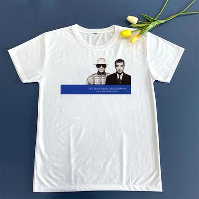 Pet Shop Boys Diskografie Die Kompletten Singles T-Shirt Volle Größe S-5XL