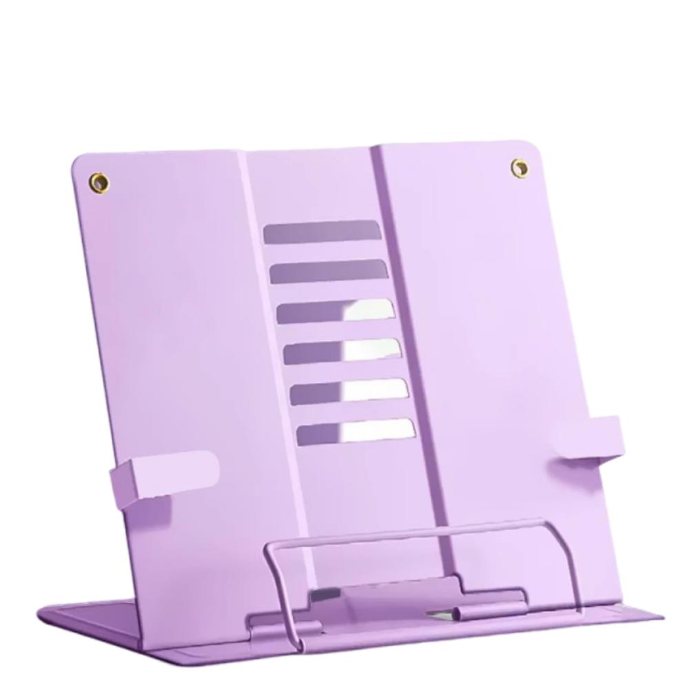 6 Adjustable Positions Desk Book Holder Heavy Duty Metal Document Holder  Cooking Recipes