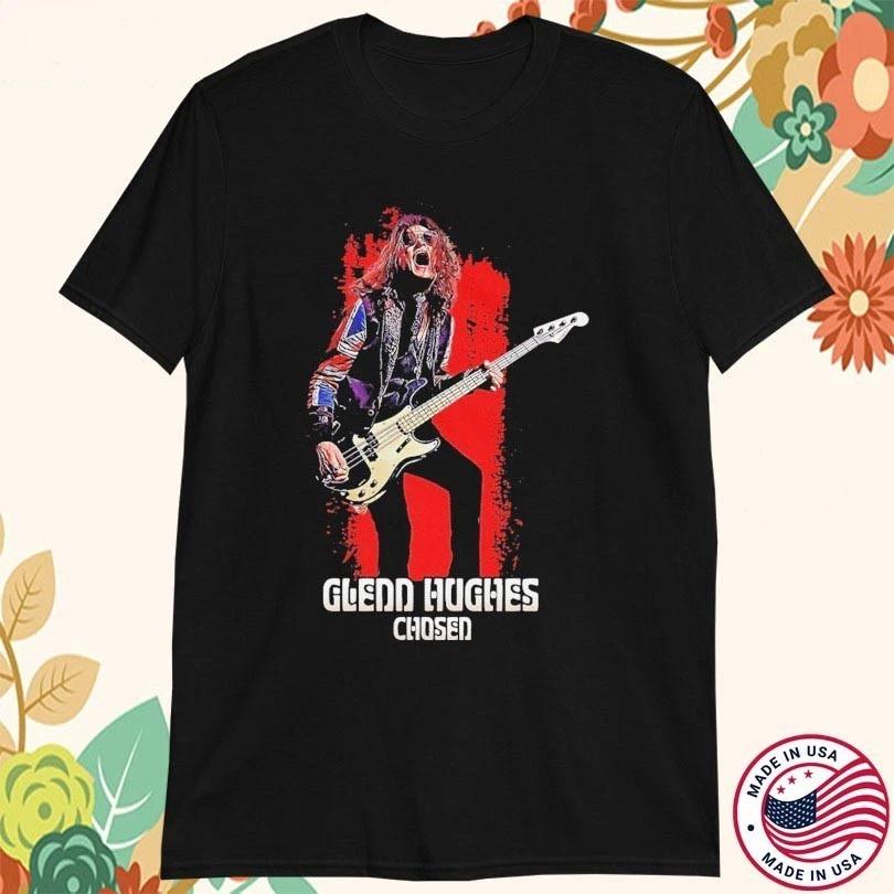 Men s and Women s T-shirts Hot! Glenn Hughes Chosen Song Heavy Cotton T-Shirt Size S-5XL BT515 XS