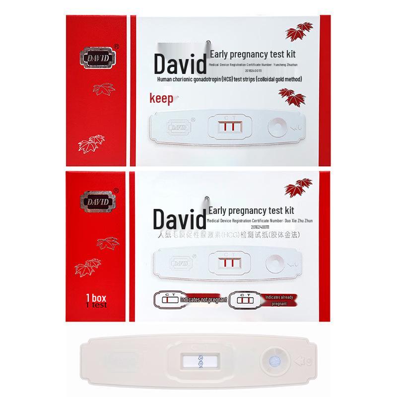David 1-Pack Early Pregnancy Test Card - Family Planning Kit.