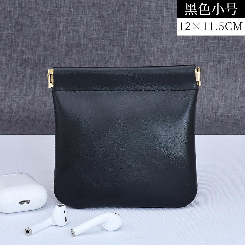 

Portable Dark Stripe Storage Bag With Automatic Closure Data Cable Power Charger Wired Headphones Lipstick Waterproof