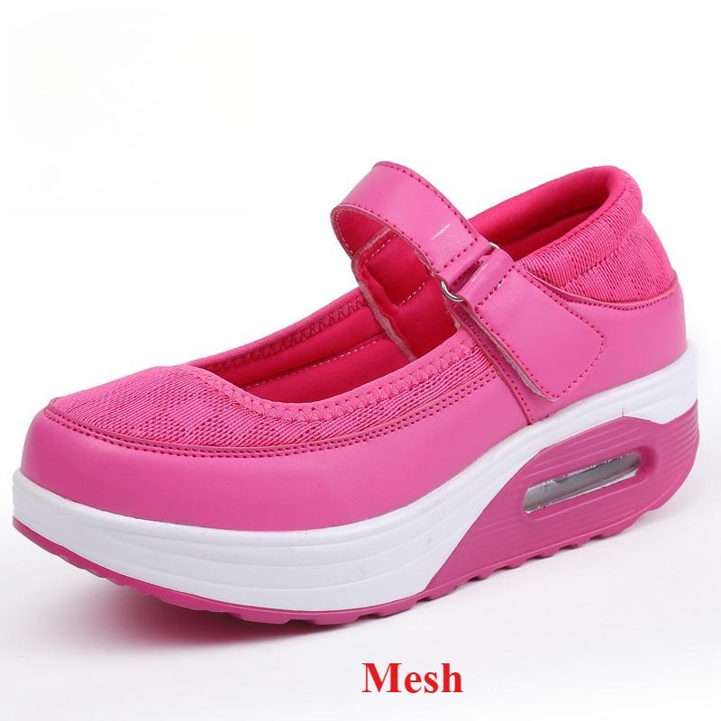 

Женские кроссовки на танкетке с воздушной подушкой, увеличивающие рост, на платформе, нескользящие, с низким вырезом, повседневная обувь для ходьбы, путешествий 35