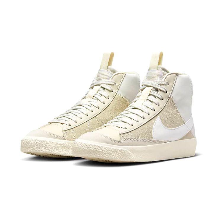 Nike Blazer Mid 77 GS Dance - Summit White Kids Sneakers Cream Phantom Light-Cream DQ6084-100