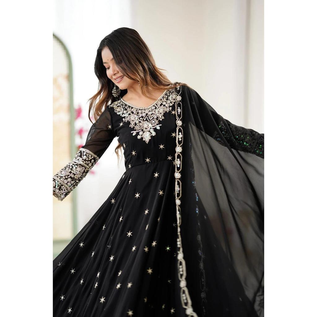 Party Look Wedding Wear Pakisatni Anarklai Suit Indian Salwar Kameez Gown Dress