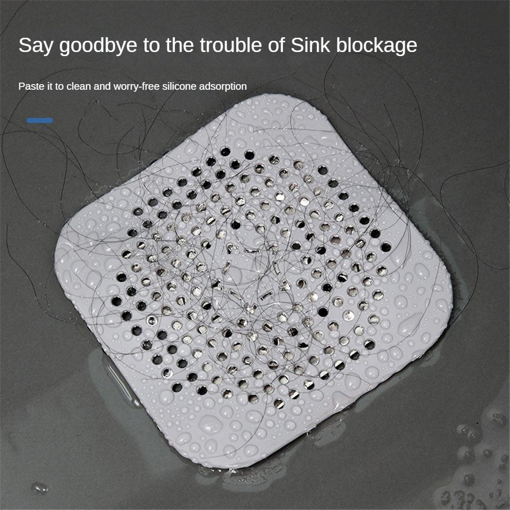 Bathroom Drain Hair Catcher Bath Stopper Plug Sink Strainer Filter Shower Smell Proof Shower Floor Siphon Drain Cover Kitchen