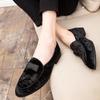 Men's Autumn British Style Slip-on Loafers: No-Tie Casual Leather Shoes for Hairdressers