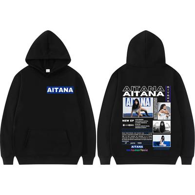 Aitana Metamorfosis Album Tour 2025 Graphiques Sweats à Capuche Homme Femme Vêtements Mode Sweat à Capuche Oversize High Street Hip Hop