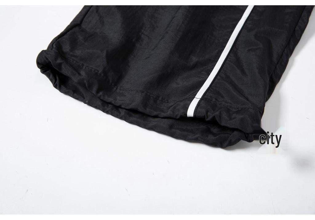 Pantaloni della tuta unisex a righe alla moda taglia europea 2026 - Pantaloni lunghi casual versatili in Taslan