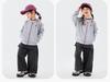 2026 Spring Girls' Fake Two-Piece Wide-Leg Cotton Pants by Dudu Home