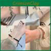 Exquisite Handmade Resin Bracelet For Women Featuring Geometric Shapes And Lotus Designs