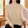 Datang Furen Women's Summer Ice Silk Feel Loose Knit T-Shirt