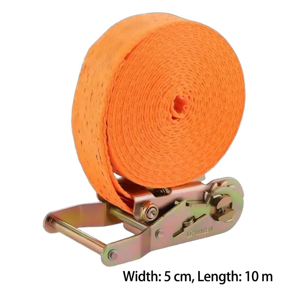 10m Length Cargo Strap Fixed Strap Ratchet Tie Down