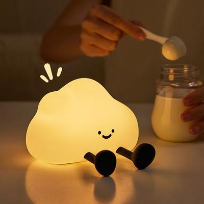 One Cloud Sleep Lamp, Little Pumpkin, EGOGO Glowing LED Silicone Touch Sensor Night Light, Halloween Ornaments Decor Gifts Kids