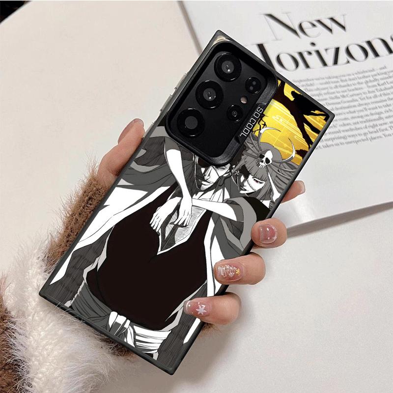 Bleach Kyoraku Shunsui Soft Phone Case for Samsung Galaxy S24 S25 FE S26 Edge S23 Ultra S22 Plus S21 + Shockproof Cover Back She