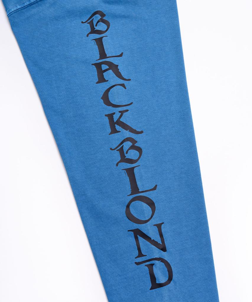 BLACKBLOND Vividi Chaos Patch Pigment Long Sleeve Tee (Ocean Blue)