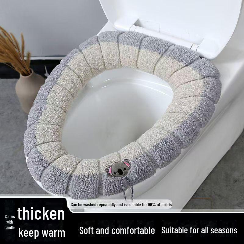 Waterproof Travel Toilet Mat - Four Seasons, Thick, Universal, Winter Warm Cover Stickers