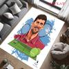 Novak Djokovic Carpet Rug for Living Room Bedroom Home Sofa Decoration,Kids Play Nonslip Floor Mat
