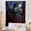 Friday the 13th DIY Wall Tapestry Hippie Flower Wall Carpets Dorm Decor Wall Art Decor