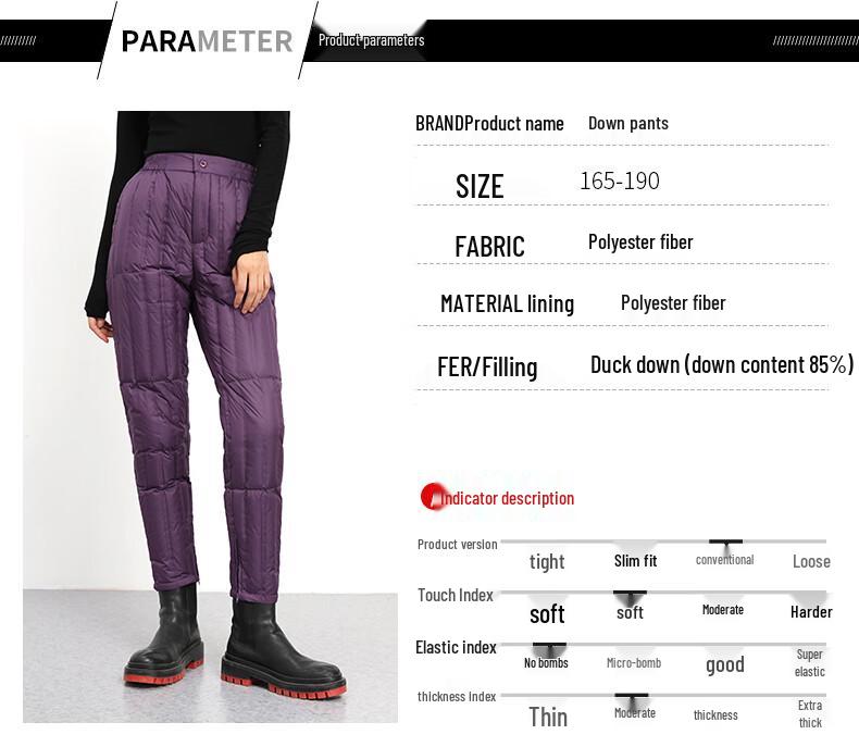 Xuezhongfei Damen Winter Stepphosen