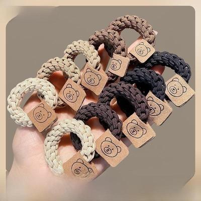 Handmade High Elastic Thick Hair Band with Japanese and Korean Style for Girls