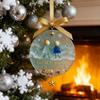 User Friendly Recyclable Shatterproof Acrylic Christmas Bell Ornament For Festival Decorations Safe For Kids And Pet