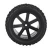 4pcs 1 10 RC Truck Rubber Tire Wheel Tyre for ZD Racing Buggy Crawler Car Black